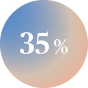 35%