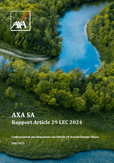 Rapport Article 29 2024 d’AXA S.A.