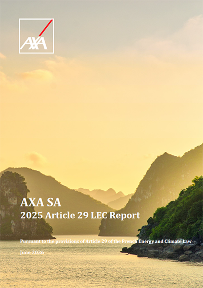 2025 AXA S.A. Article 29 Report