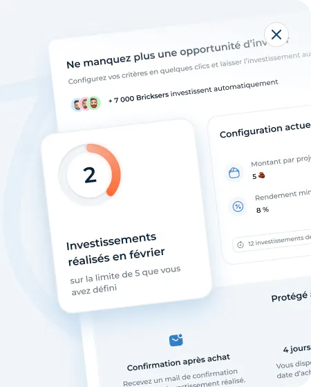 L'investissement automatique sur Bricks