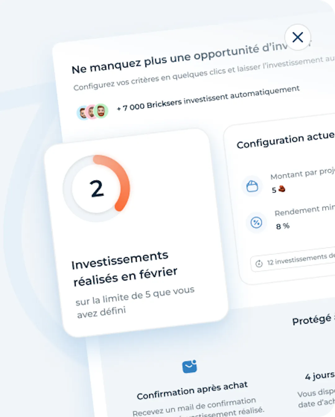 L'investissement automatique sur Bricks