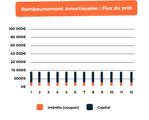 Remboursement Amortissable des obligations avec Bricks.co