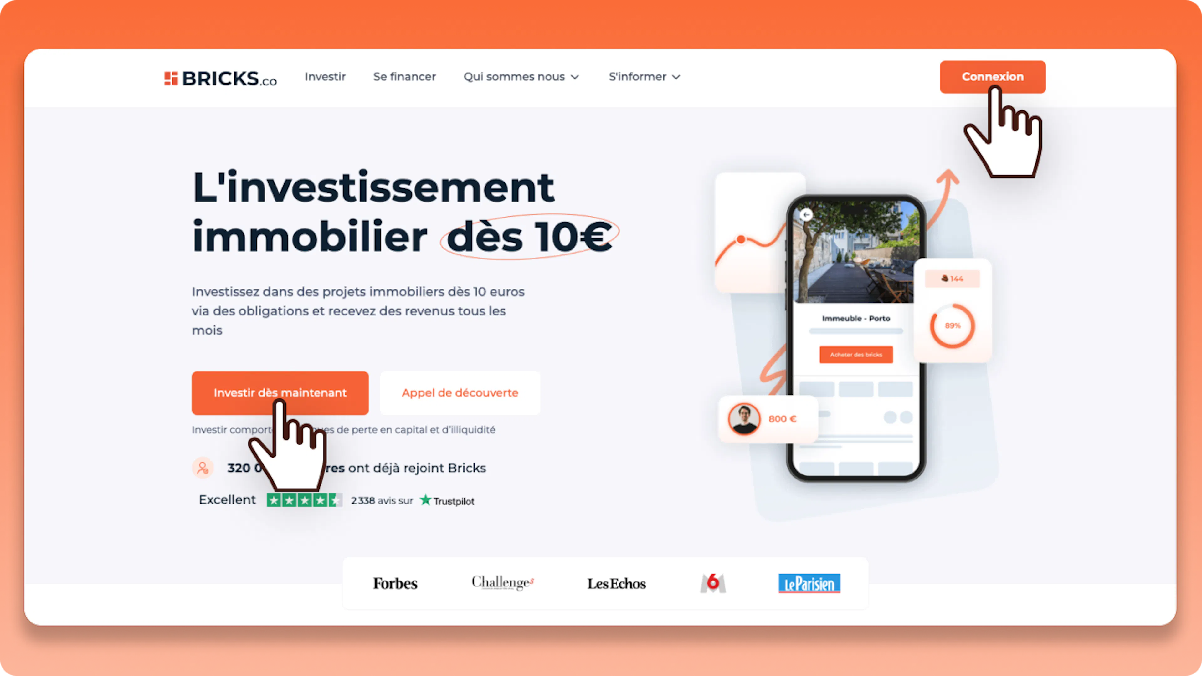 S’inscrire sur la plateforme de crowdfunding