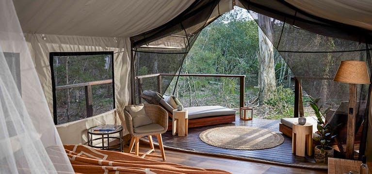 Paperbark Camp Deluxe Safari Tent