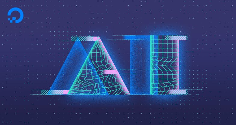 AI letter illustration