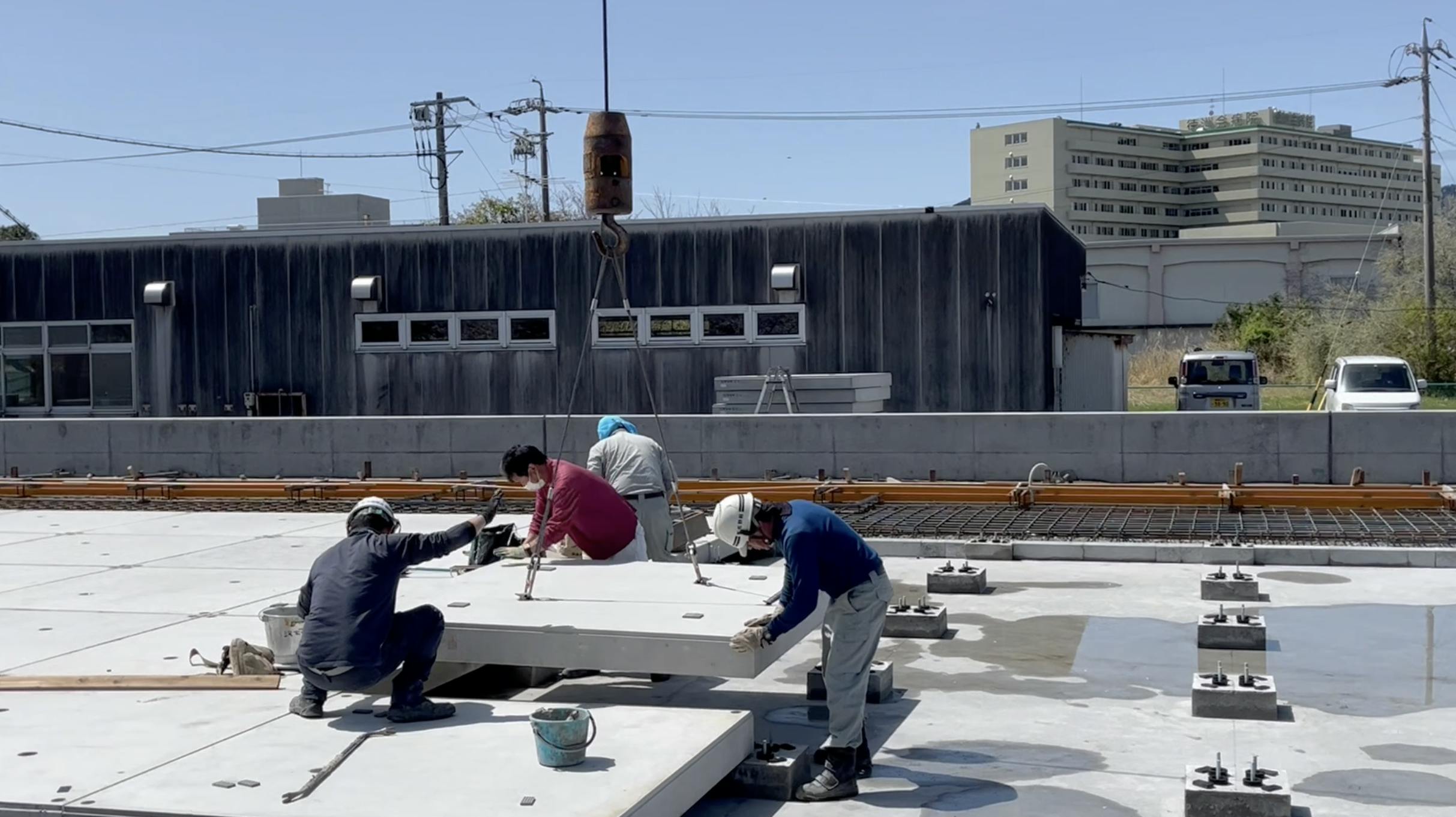 Thumbnail of タケサイト新工場へ 「環境配慮型コンクリートブロック」を設置