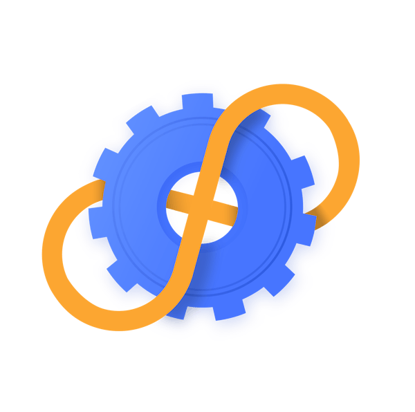 A cog with DevOps loop 