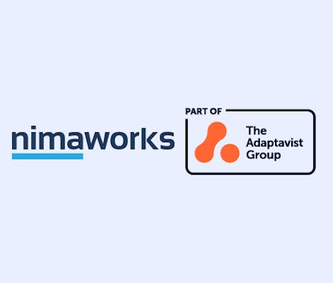 Nimaworks - part of The Adaptavist Group logos