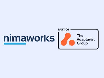 Nimaworks and The Adaptavist Group logos