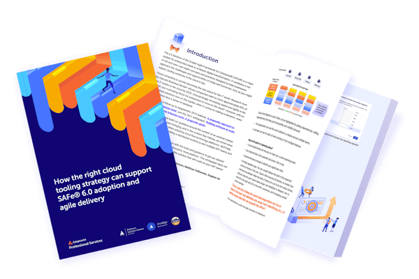 SAFe 6.0 whitepaper front cover and inside
