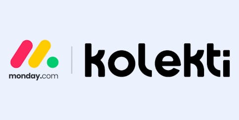 Kolekti and monday.com logos