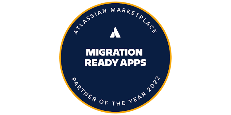 Migration Ready Apps Atlassian Marketplace Partner of the Year 2022