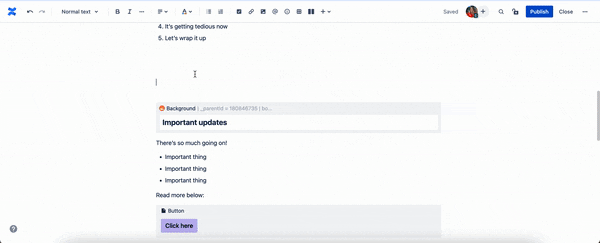 Video showing how to add a youtube video to Confluence