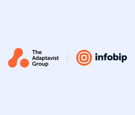 The Adaptavist Group and Infobip logos