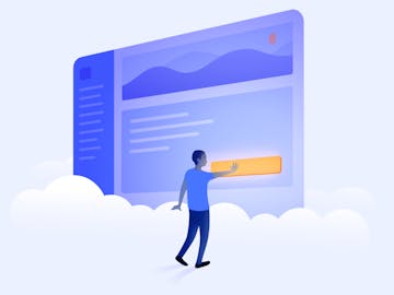 Man pushing button on Confluence