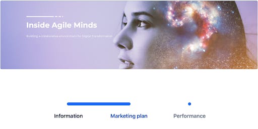 Confluence page segmented by Progress Bar macro