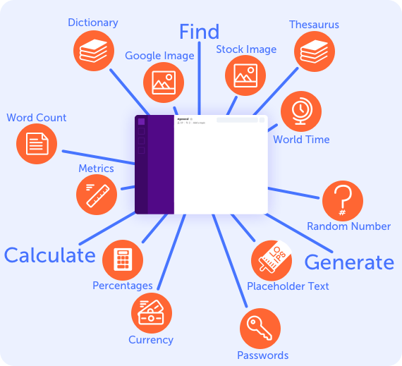 Lots of uses all within Everyday Toolkit