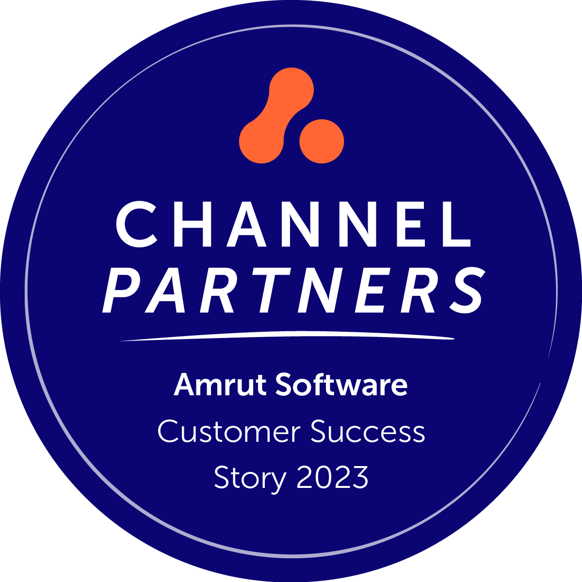 Customer Success Story winners badge in the Channel Partner Awards 2023