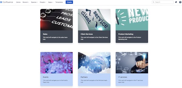 Card macros in Confluence