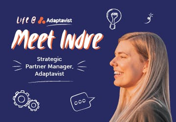 Meet Indre, a Strategic Partner Manager at Adaptavist