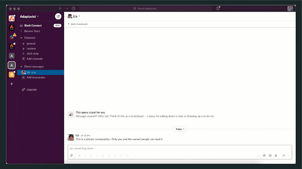 Slack themes in desktop app