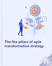The five pillars of agile transformation strategy cover
