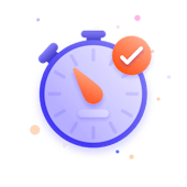 Illustration of a stopwatch to represent improving productivity