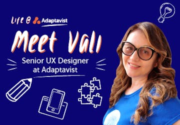 Meet Vali, a Senior UX Designer at Adaptavist