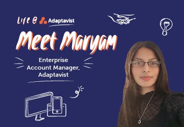 Meet Maryam, an Enterprise Account Manager at Adaptavist