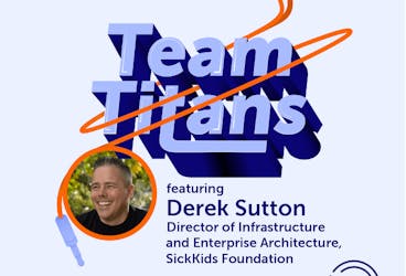 Episode art for Team Titans Season 3, Episode 1 - Derek Sutton
