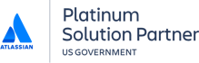 Atlassian Platinum Solution Partner for the US Government Accreditation Logo