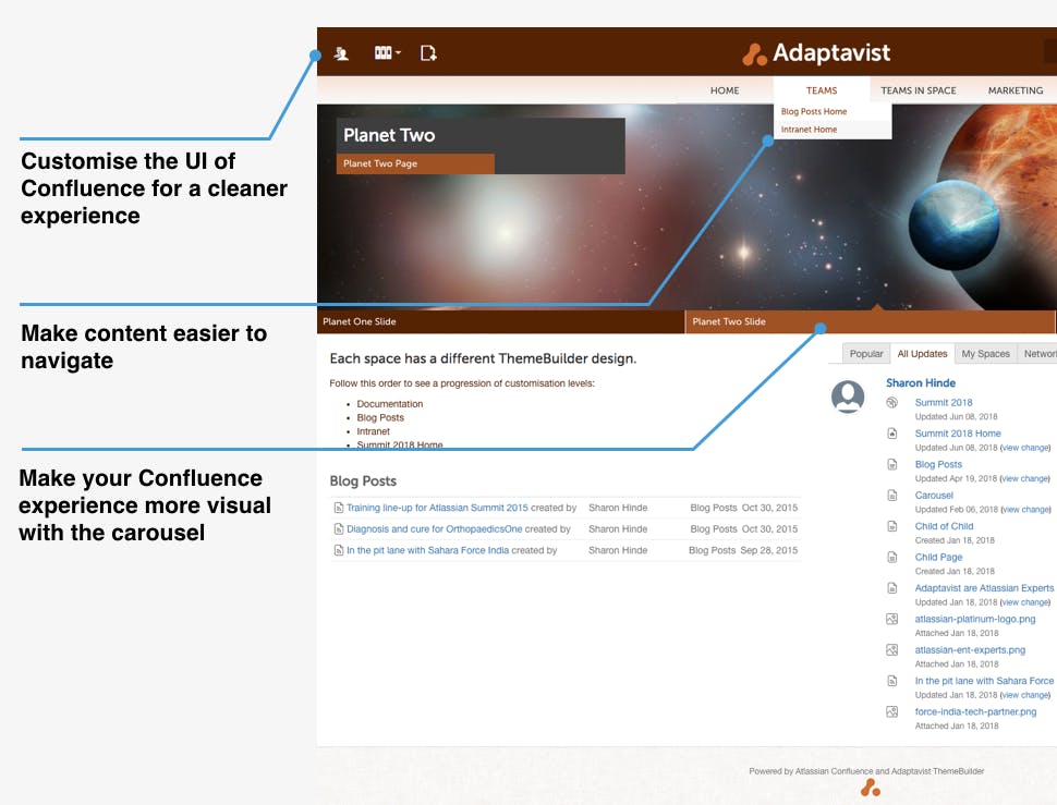 Themebuilder screenshot