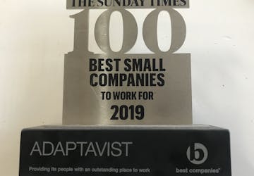 Adaptavist named a Times Top 100 company for the second year