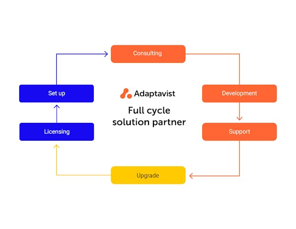 Solutions provider development cycle image