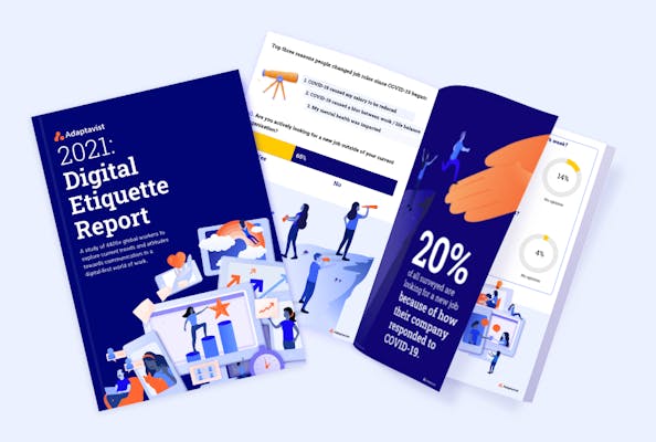 Digital etiquette remote work report cover