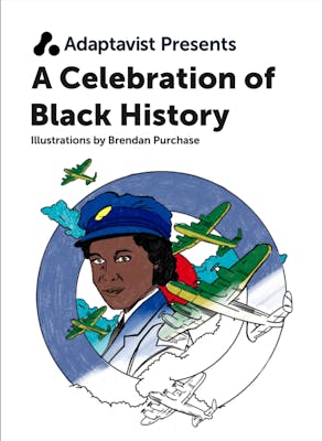 Black History Month Colouring Book