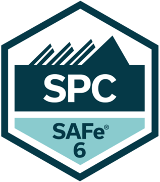 SAFe 6 SPC badge
