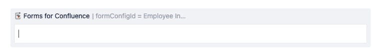 Screenshot of Forms for Confluence add screen