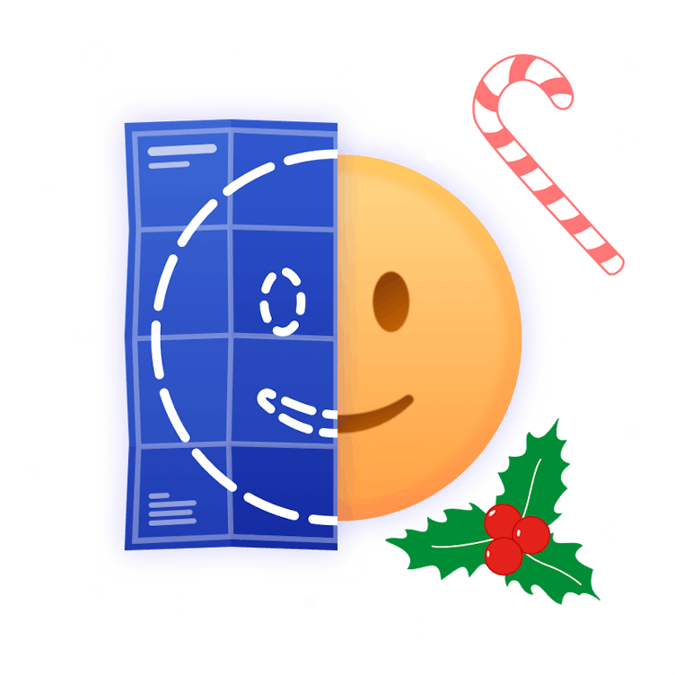 Festive emoji icon