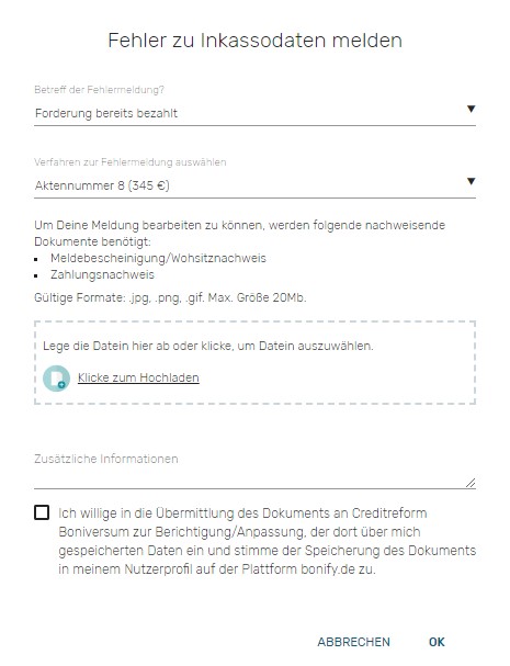 bonify scorekorrektor step 3