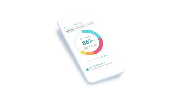 Finfitness Phone Dashboard