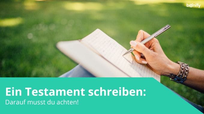 Testament aufsetzen
