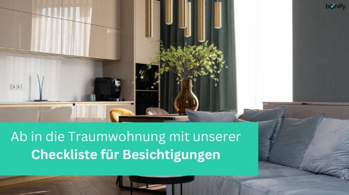 Checkliste für Wohnungsbesichtigungen