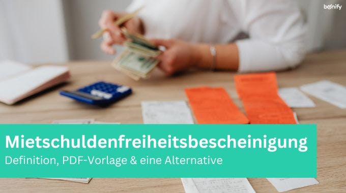 Mietschuldenfreiheitsbescheinigung