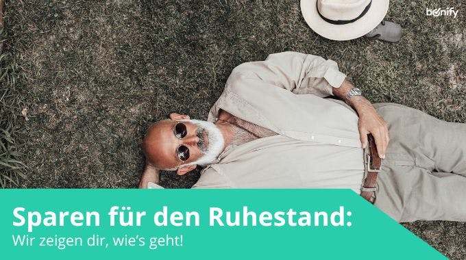 Sparen für den Ruhestand