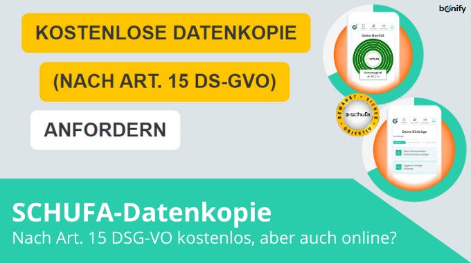 SCHUFA Datenkopie online und kostenlos