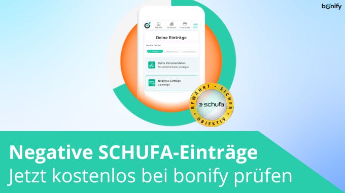 Negative SCHUFA-Einträge einsehen kostenlos