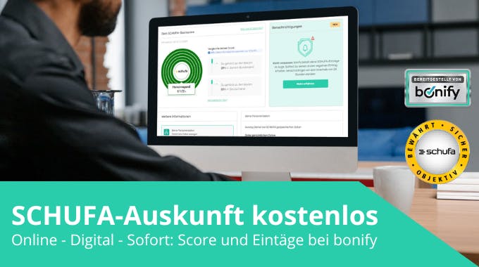 schufa auskunft kostenlos mit bonify