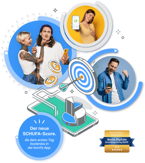 bonify ausgezeichneter SCHUFA-BonitätsManager mit neuem SCHUFA-Score