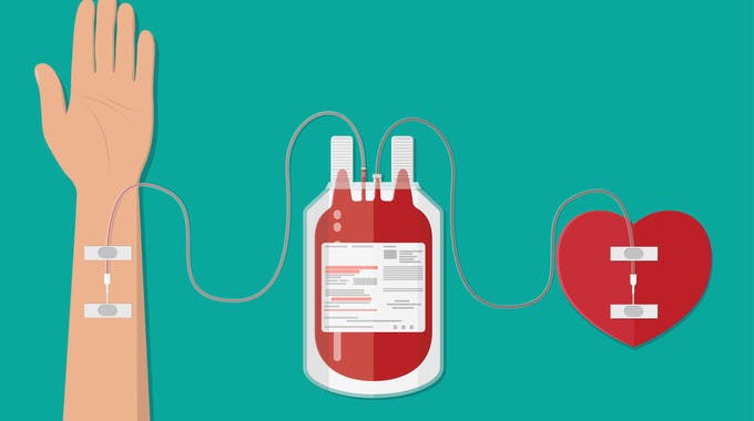 Blutspenden Nebenjob